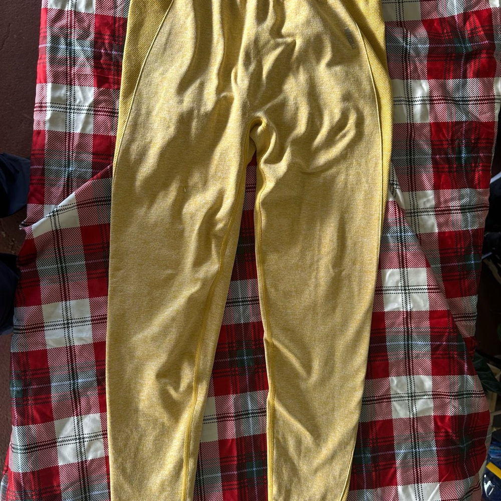 GymShark Yellow Jogger Pants